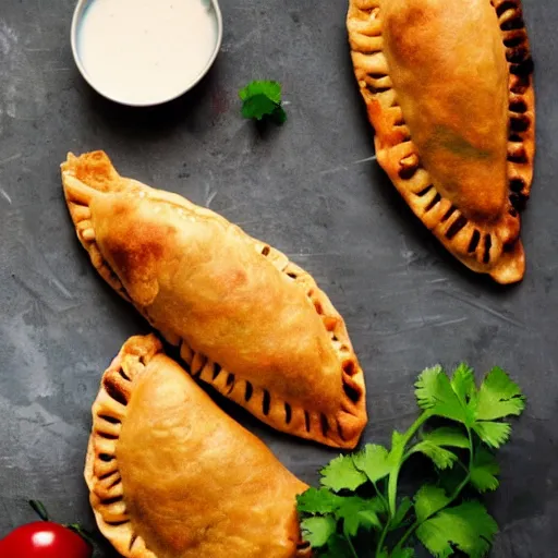 Prompt: empanada de machimbre