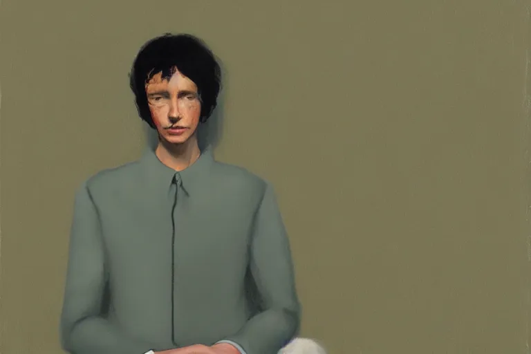 Image similar to portrait artwork by tim eitel