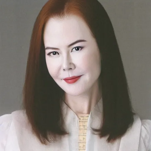 Image similar to face of Chinese Nicole Kidman