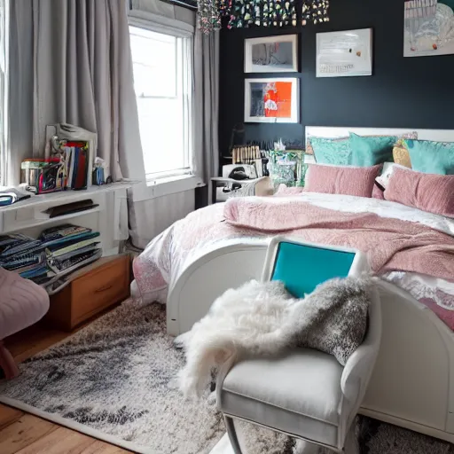 Image similar to cluttered bedroom, iSpy