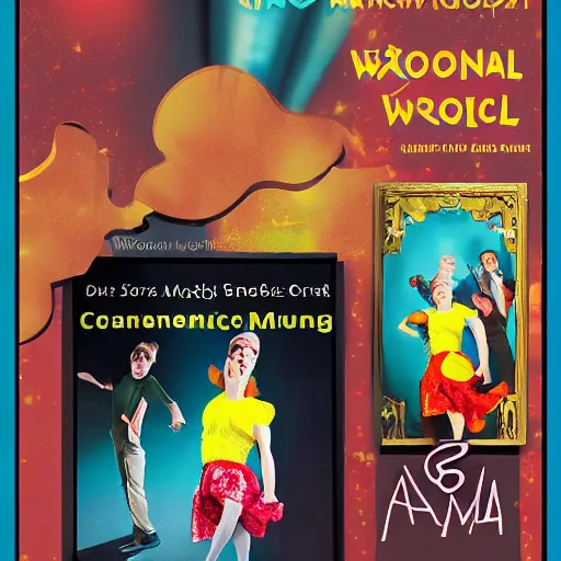 Prompt: mood swing the musical playbill