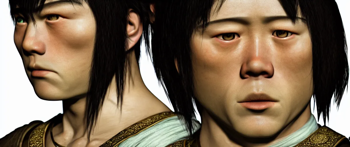 Image similar to hyperrealist highly detailed english medieval portrait of Toph Bei Fong, concept art pascal blanche dramatic studio lighting 8k wide angle shallow depth of field