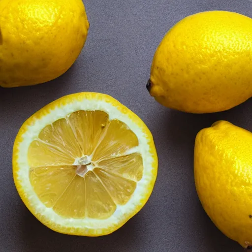 Prompt: high res lemons a lot of lemons, 4k photography