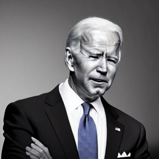 Image similar to a frustrated joe biden crying, stock photo,