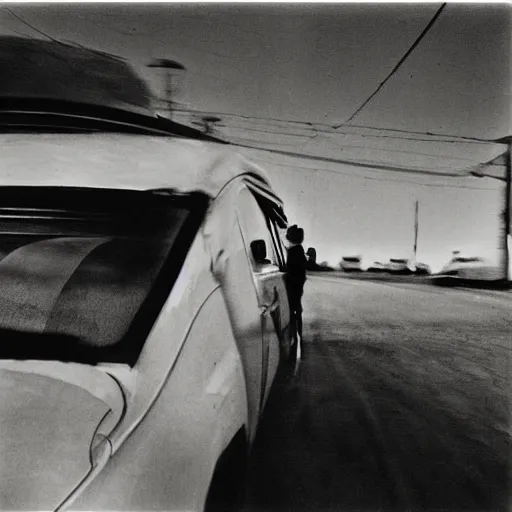 Image similar to photo by robert frank