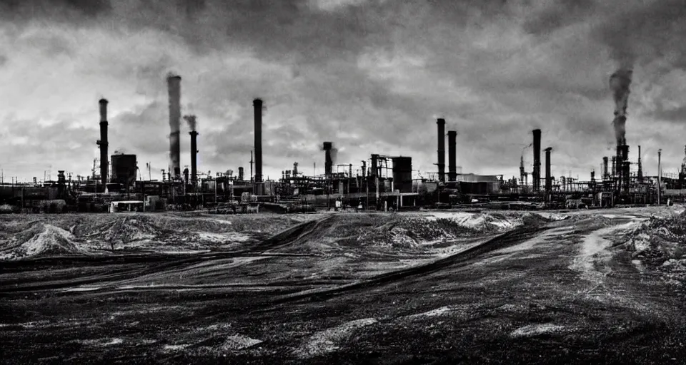 Image similar to industrial landscape