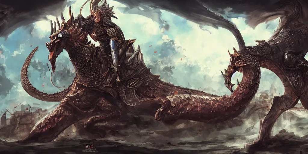 Image similar to sheikh mohammed ruler of dubai, medieval, human, village, berserk anime background, dragon rider, slimey, detailed features, concept art, pop art, illustration, smooth, sharp focus, intricate, 4 k