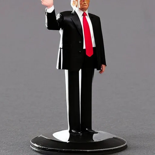 Image similar to donald trump minimalist action figure in original packaging