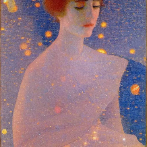 Prompt: Liminal space in outer space by Frederick Carl Frieseke