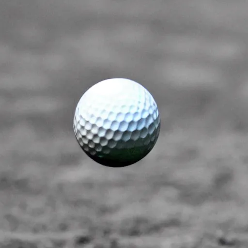 Image similar to golf ball striking earth at 99% the speed of light