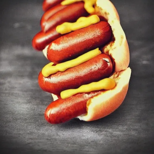 Prompt: hot dog wiener, beautiful, photography,