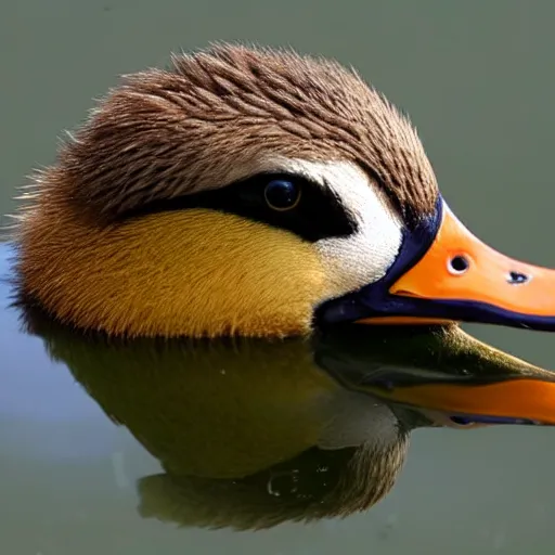 Prompt: photogenic duck