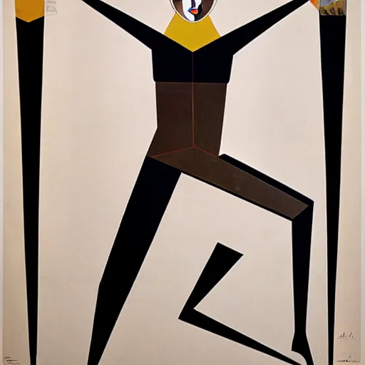 Image similar to constructivism monumental dynamic graphic super flat style photo portrait by avant garde painter and leon bakst, illusion surreal art, highly conceptual figurative art, intricate detailed illustration, controversial poster art, polish poster art, geometrical drawings, no blur