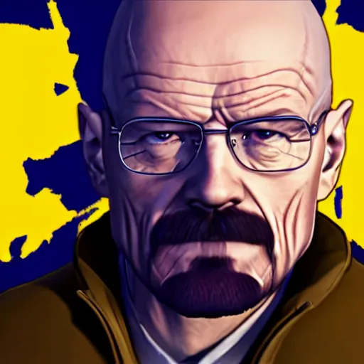 Image similar to walter white in overwatch