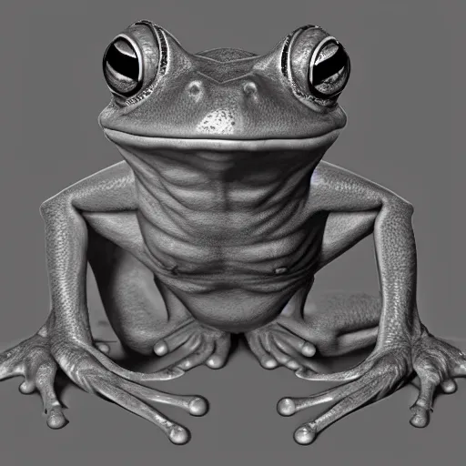 Prompt: frog , sketch , trending on artstation , Hyperdetailed , CGSociety