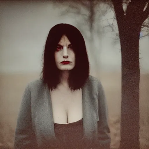 Prompt: photograph of a woman by todd hido