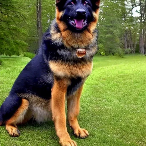 Image similar to the god of german shepherd dog