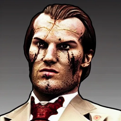 Image similar to Jarl Balgruuf the Greater as The American Psycho