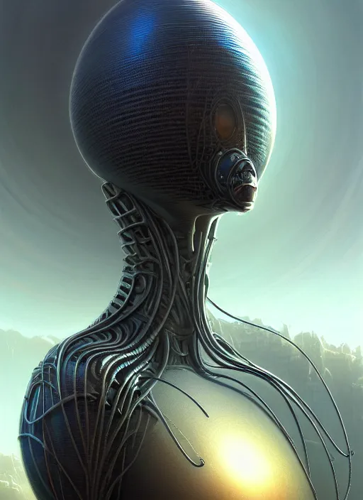 Image similar to closeup portrait shot of alien egg cybertronic in a scenic dystopian environment, intricate, elegant, highly detailed, centered, digital painting, artstation, concept art, smooth, sharp focus, illustration, artgerm, tomasz alen kopera, peter mohrbacher, donato giancola, joseph christian leyendecker, wlop, boris vallejo