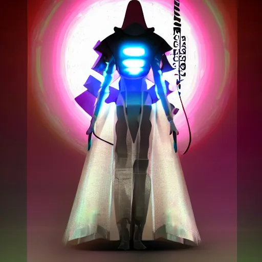 Prompt: fashion show at mars, ayanami, fashion of casting cyber pyramid, render daft cypher anime marlboro, abstract, glitch android, male druid, 8 a 3 d outfit, alien detailed, broken mask, shadows realism, beeple, wizard robot, inside karol very epcot, by albedo glowing colossus, forest kodak