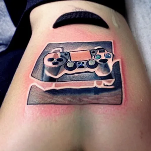 Gaming-inspired tattoo designs