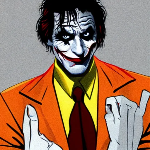 Prompt: Travis bickle as the joker