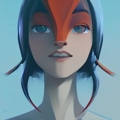 Image similar to face icon stylized minimalist reboot 1 9 9 4, loftis, cory behance hd by jesper ejsing, by rhads, makoto shinkai and lois van baarle, ilya kuvshinov, rossdraws global illumination