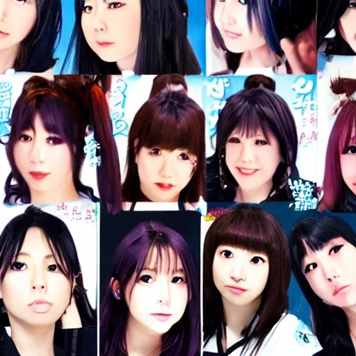 Image similar to japanese idol Bish