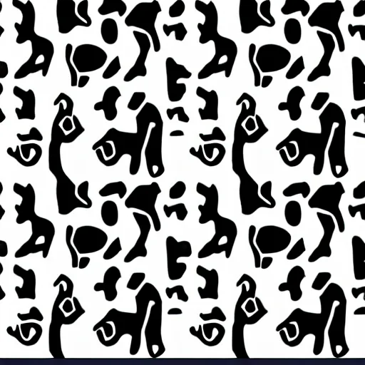 Prompt: random pig pattern 2d flat cell shaded