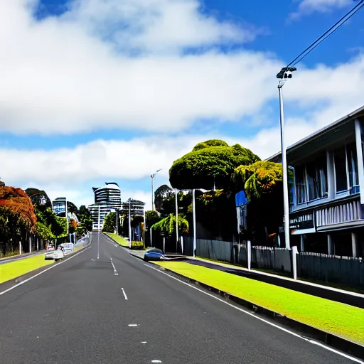 Image similar to a photograph of parnell road in auckland new zealand