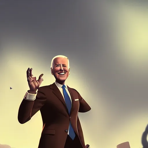 Image similar to joe biden charicature, dramatic lighting, cinematic, establishing shot, extremly high detail, photorealistic, cinematic lighting, artstation, style by disney pixar