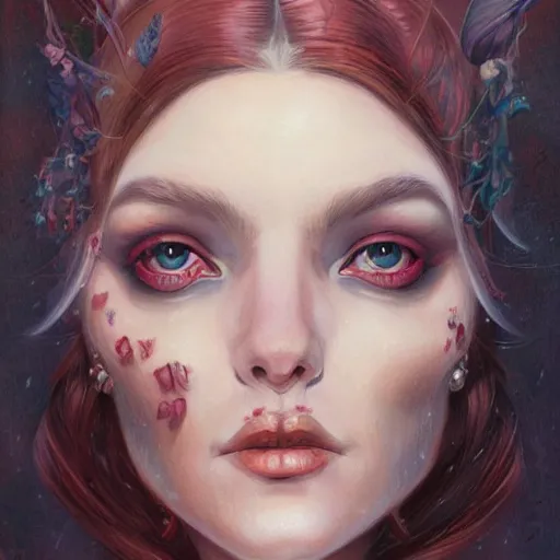 Image similar to a portrait in the style of anna dittmann and donato giancola and charles dulac.