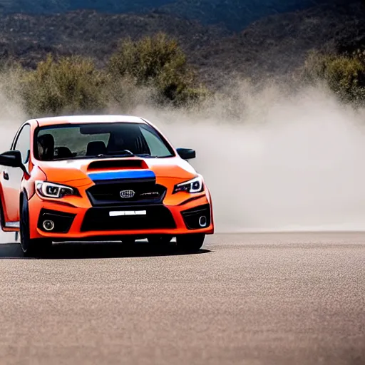 Prompt: the 2 0 1 9 wrx re - imaggined as an tank