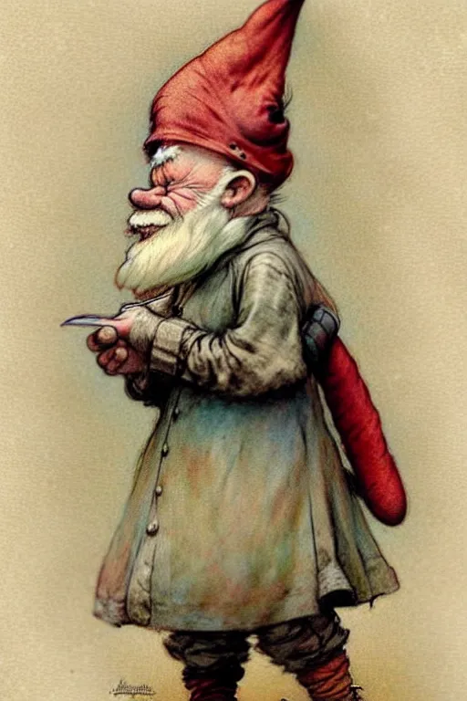 Prompt: (((((1950s knome . muted colors.))))) by Jean-Baptiste Monge !!!!!!!!!!!!!!!!!!!!!!!!!!!