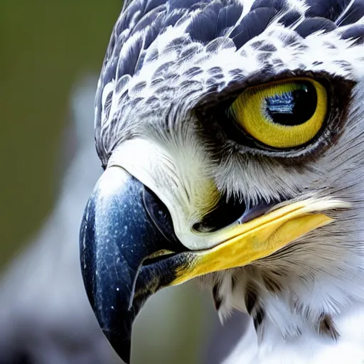 Prompt: harpy eagle close up big