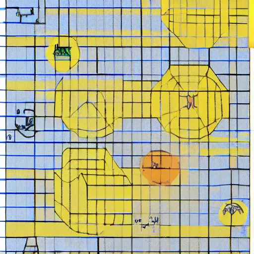 Prompt: a diagram from a spatial reasoning test