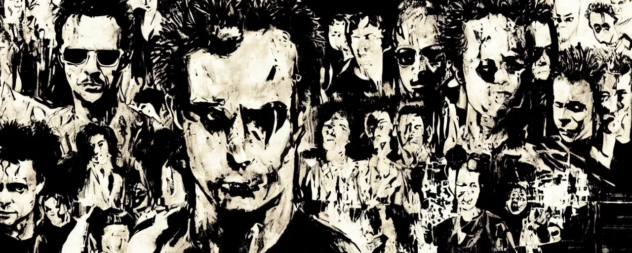 Image similar to Fight club by John Carpenter