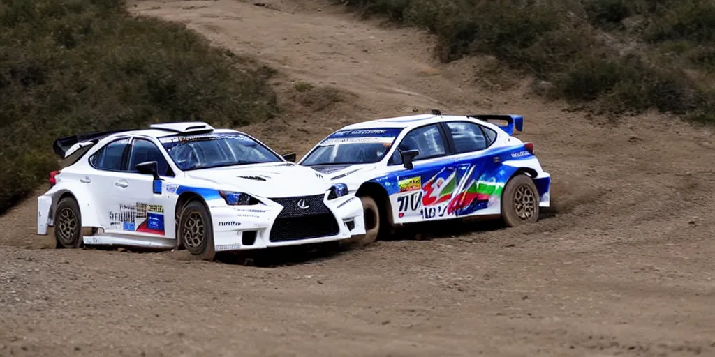 Image similar to Lexus IS350 Rally Car