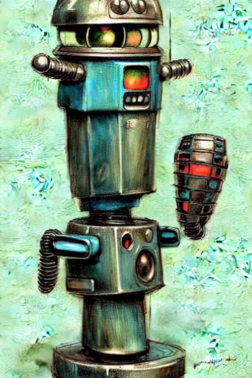 Image similar to ( ( ( ( ( 1 9 5 0 s retro future robot android tiki bar. muted colors. ) ) ) ) ) by jean - baptiste monge!!!!!!!!!!!!!!!!!!!!!!!!!!!!!!