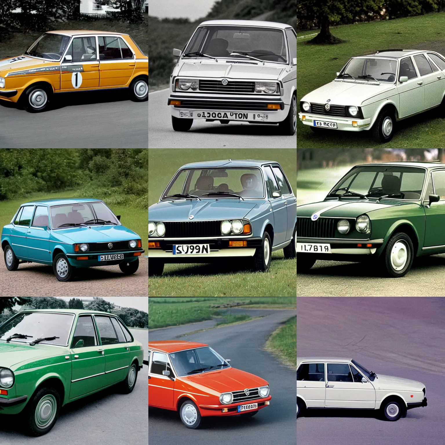 Prompt: skoda 105 car made between 1976–1988