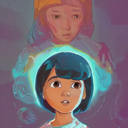 Image similar to a study of cell shaded portrait of Isabela Moner as dora the explorer, concept art, illustration, post grunge, concept art by josan gonzales and wlop, by james jean, Victo ngai, David Rubín, Mike Mignola, Laurie Greasley, highly detailed, sharp focus, alien, rim light, Trending on Artstation, HQ, deviantart, art by artgem