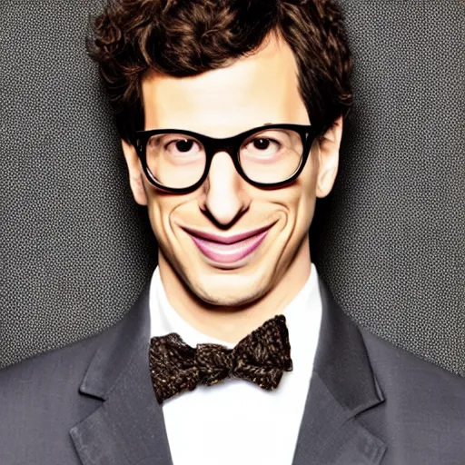 Prompt: andy samberg portrait