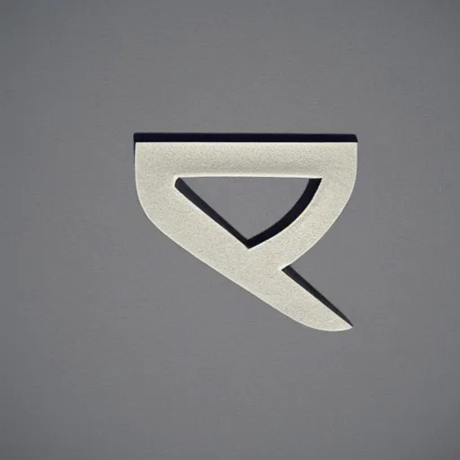 Prompt: letter s, stone, logo, geometric, symmetrical, minimalism, art style 1960