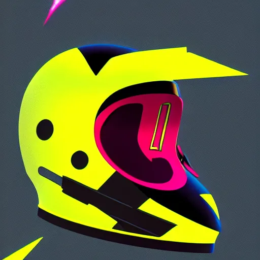 Prompt: a thunderbolt neon yellow ranger helmet by paolo eleuteri serpieri and tomer hanuka and chesley bonestell and daniel merriam and tomokazu matsuyama, unreal engine, high resolution render, featured on artstation, octane, 8 k, highly intricate details, vivid colors, vector illustration