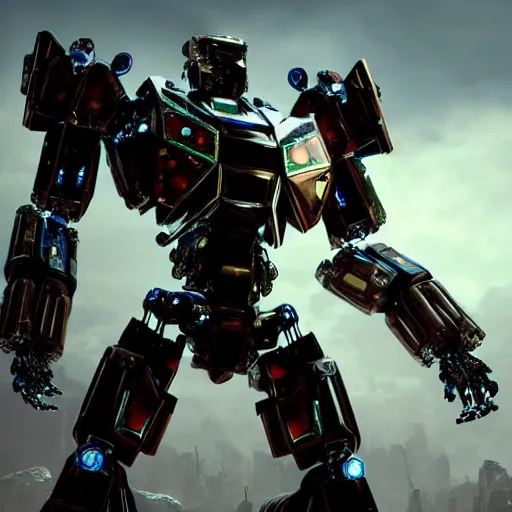 Prompt: a shiny ornate post apocalypse boxing humanoid mecha in galaxy, epic pose,, bright, by war robots, real steel ( 2 0 1 1 ), westworld and eve venture and pacific rim and machine warrior 5, cryengine, frostbite 3 engine, sharp focus, 8 k, high definition, insanely detailed, beautiful lighting,