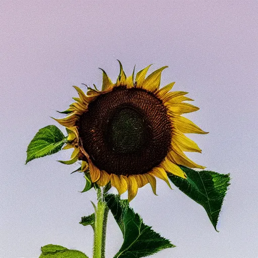 Image similar to a yodelling sunflower