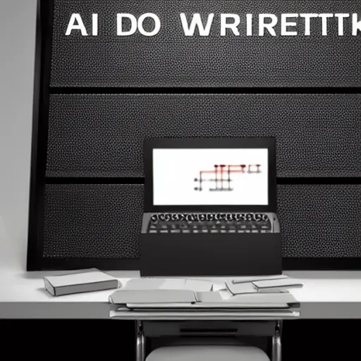 Image similar to ai prompter having a writers block