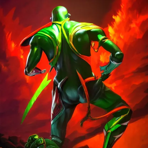 Image similar to Bright, colorful, realistic super hero individual warhammer 40 Dark eldar full body backlighting, kodachrome, high contrast, highly detailed, sharp focus, digital painting, concept art, illustration, trending on artstation, comic book by Alex Ross cover art