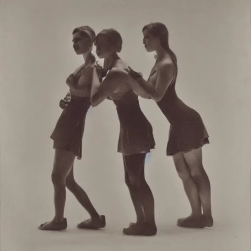 Image similar to a three - body woman