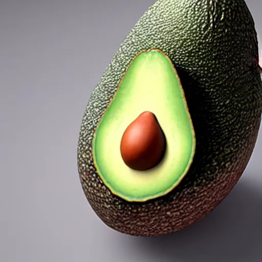 Image similar to an avocado chair, 8 k, high definition, extremely detailed, photo - realistic